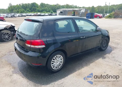2011 Volkswagen Golf 2.5L 2-Door z USA, uszkodzony, nr VIN WVWAB7AJ2BW199793